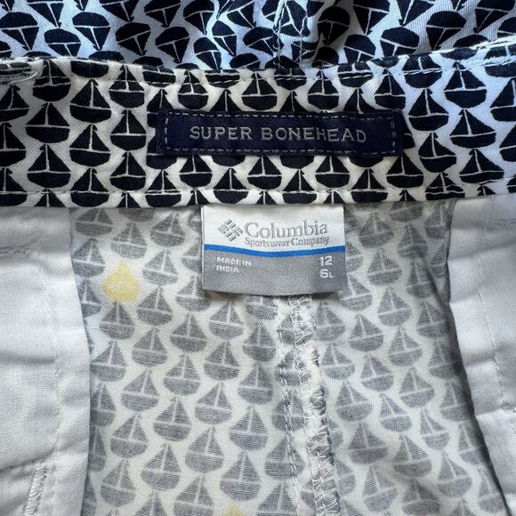 NWT Columbia Sportswear PFG Super Bonehead Sailboat Shorts Womens Sz 12 Inseam 6 - Picture 8 of 8
